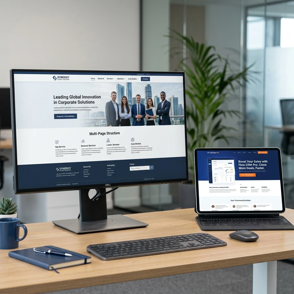 Company Profile vs Landing Page: Mana yang Tepat untuk Bisnis Anda?